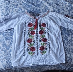 Romanian IE Floral pattern. Oltenia style